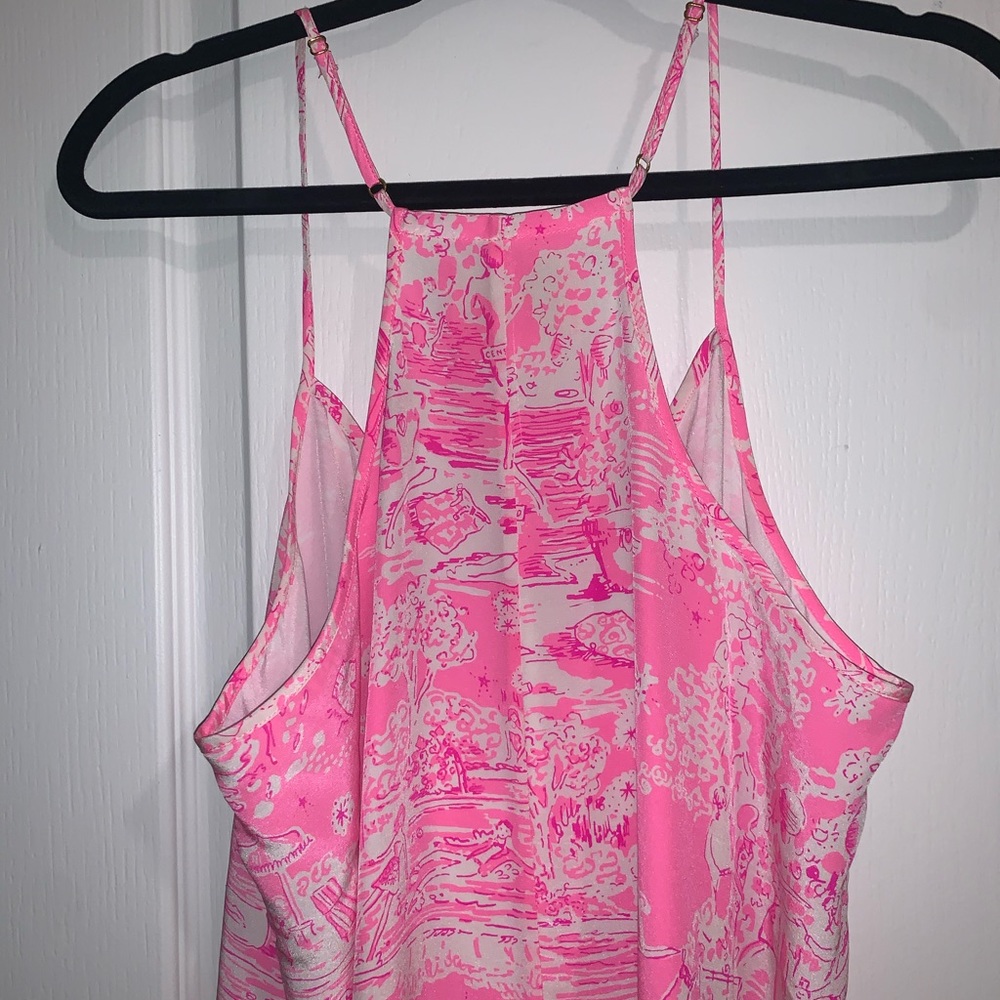 Lilly Pulitzer Pink and White Mini Dress - Picture 5 of 5